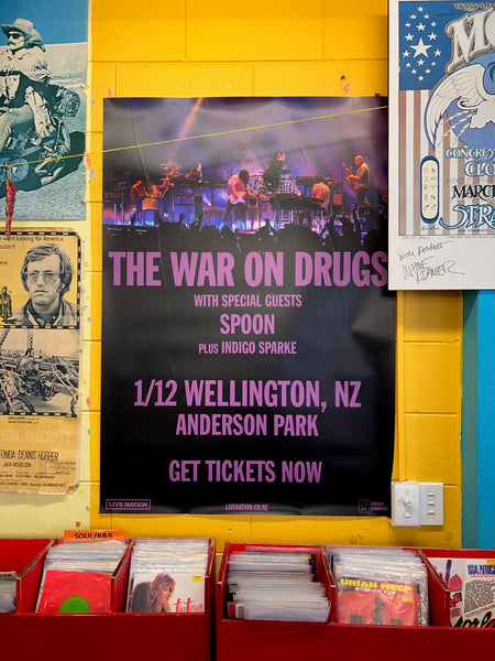 THE WAR ON DRUGS TICKET/ TEST PRESSING GIVEAWAY!!!